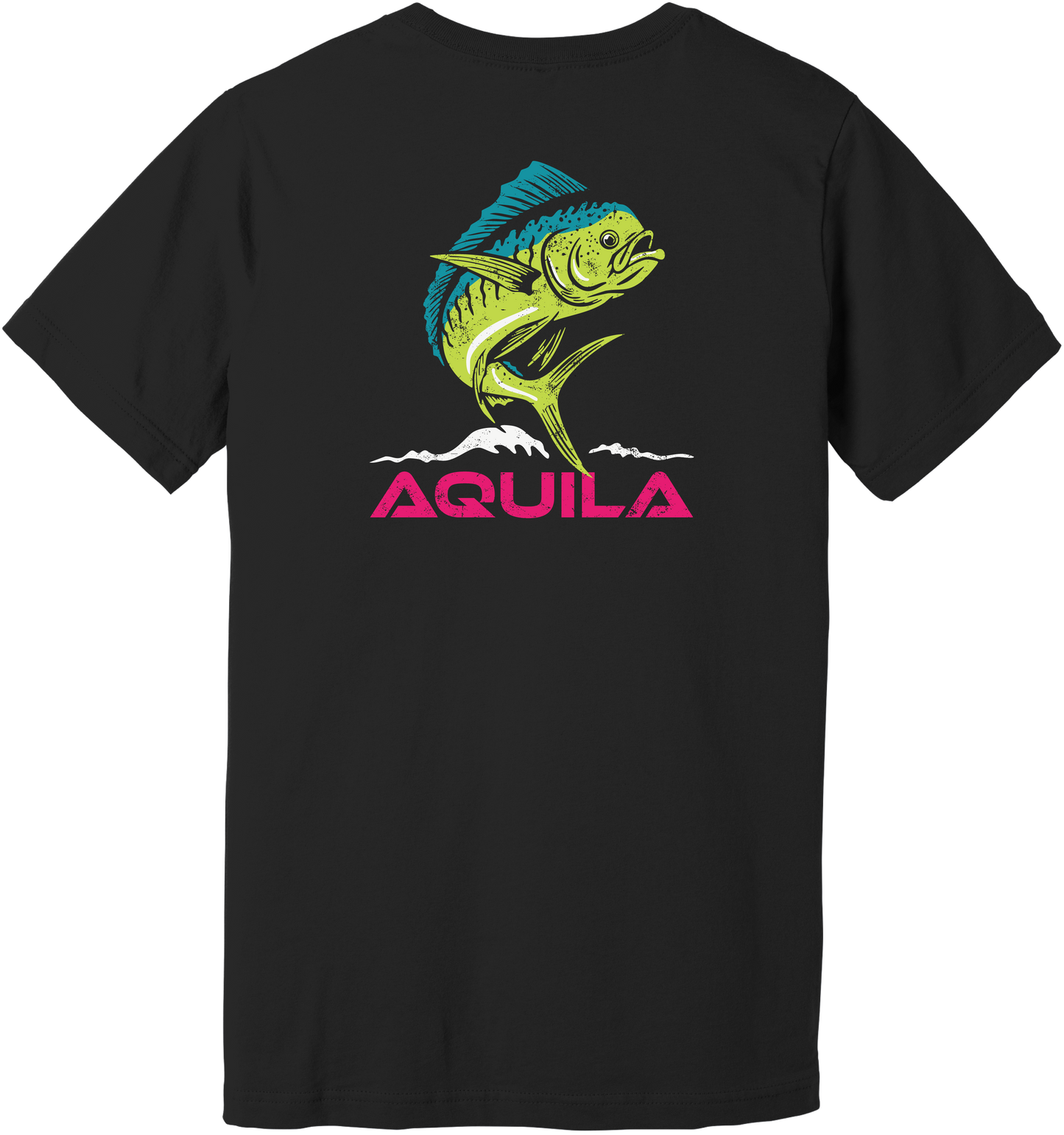 Mahi Splash Tee – Black