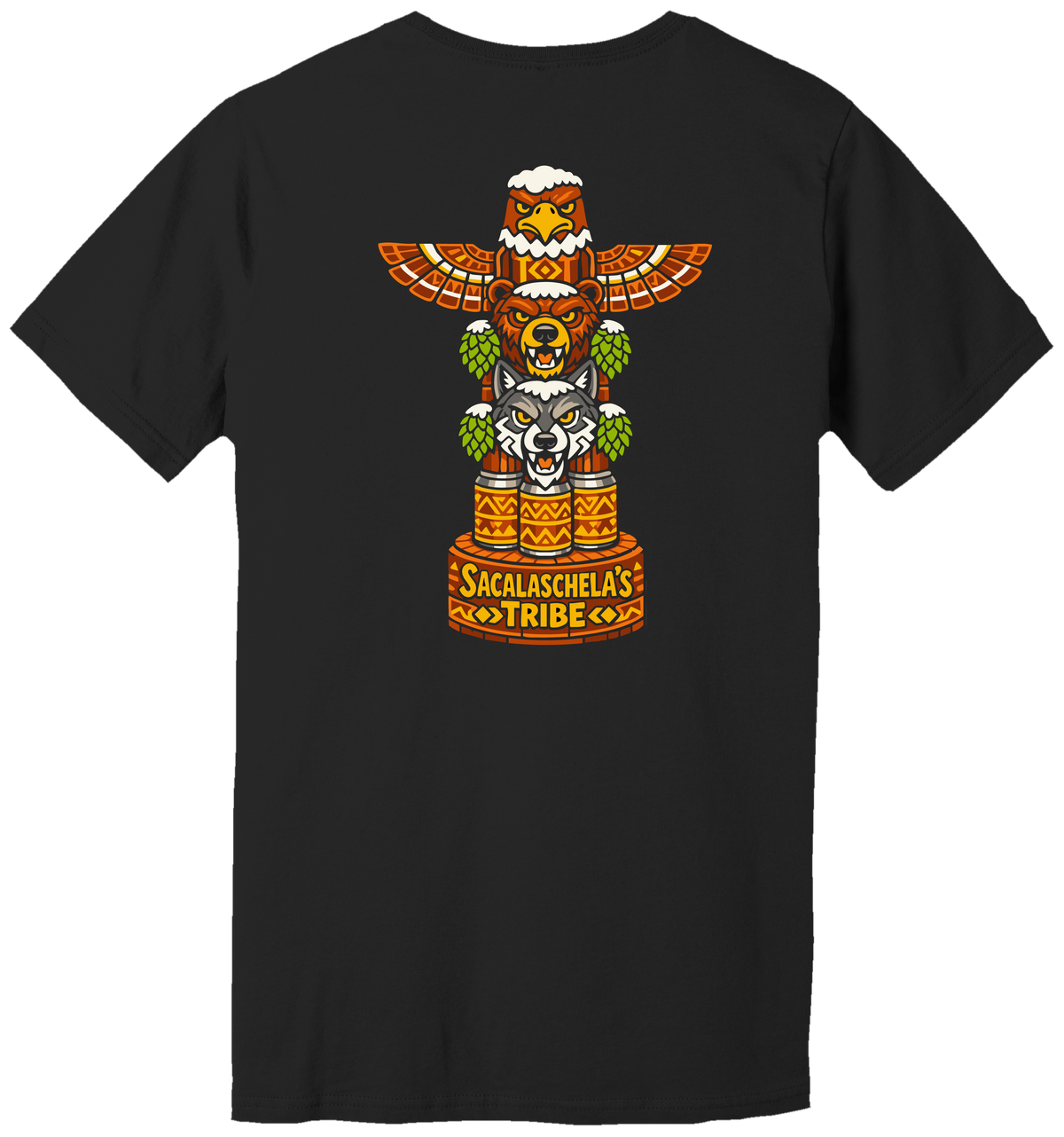 Sacalaschela's Black tee