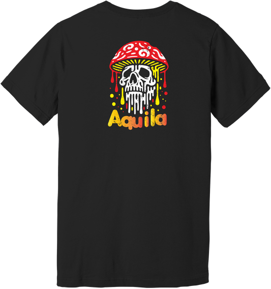 Mushroom Skull Graphic Tee